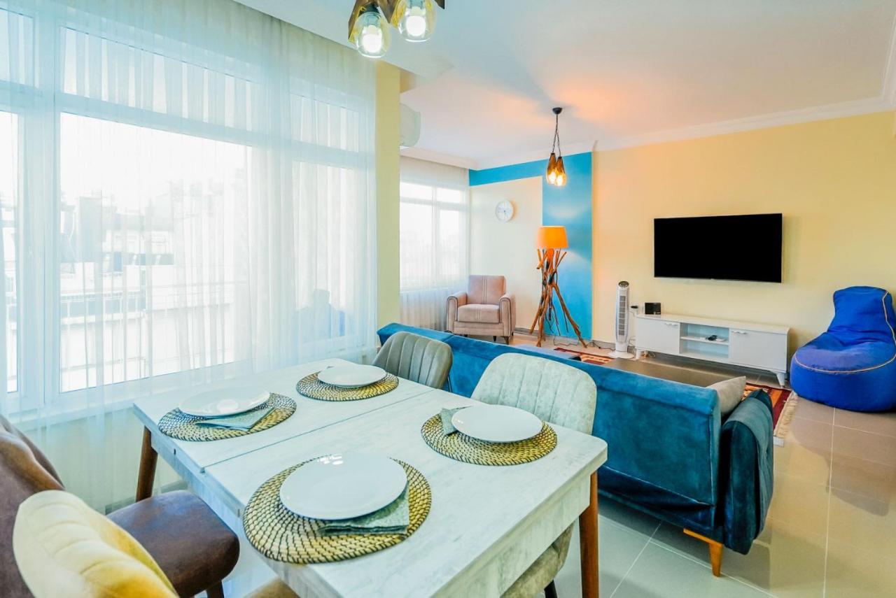 Central And Comfy Flat With Balcony In Muratpasa Antalya Exterior foto